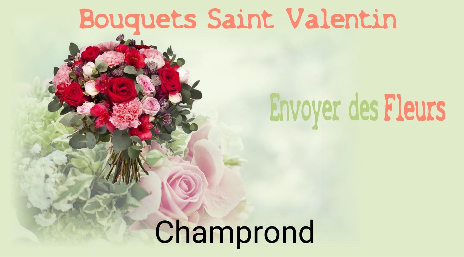 Roses de Saint-Valentin livrées à Champrond
